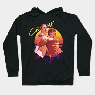 Call Me By Your Name Retro Sunset Hoodie